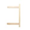 Tall Adjustable Pet Ramp;  Folding Portable Wooden Dog Cat Ramp with Safety Side Rails;  Non-Slip Paw Traction Surface Dog Step for Car;  SUV;  Bed;