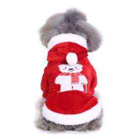 Pet Clothes Creative Halloween Christmas Dog Clothes (Option: SZD43 Christmas Bear-XL)